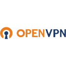 OpenVPN logo for secure remote access and VPN solutions.